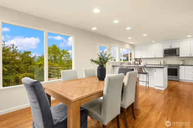 Formal dining room.
