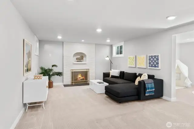 Lower Level Living Area