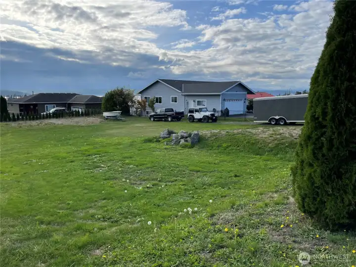 Lot included with sell of house for additional price.