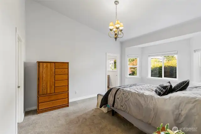Second bedroom with closet and private bathroom