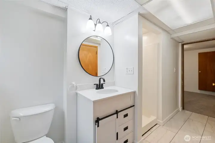 Downstairs Bath with Shower