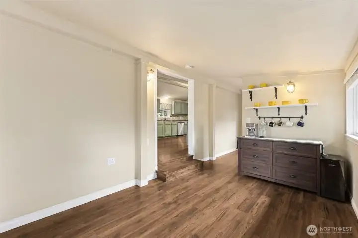 Additional flex room.