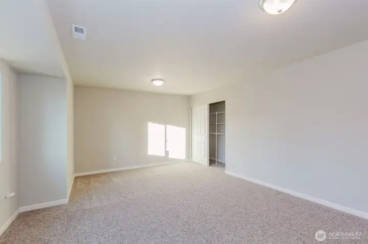 Bonus room closet