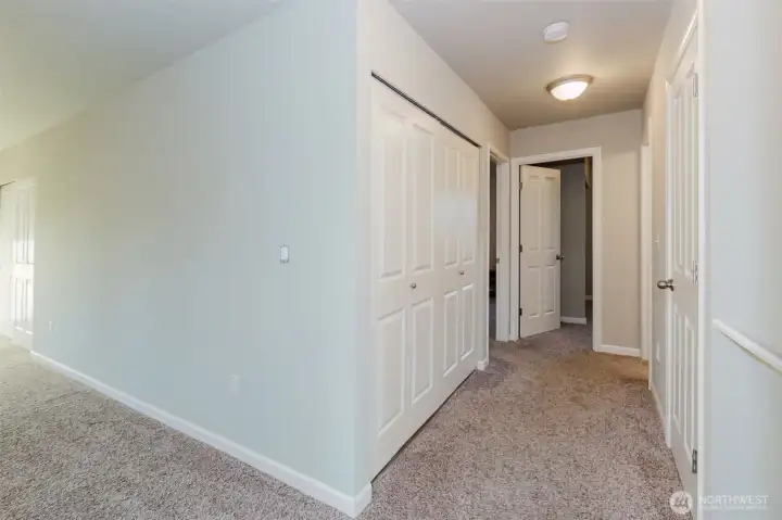 Hallway-laundry -linen closet