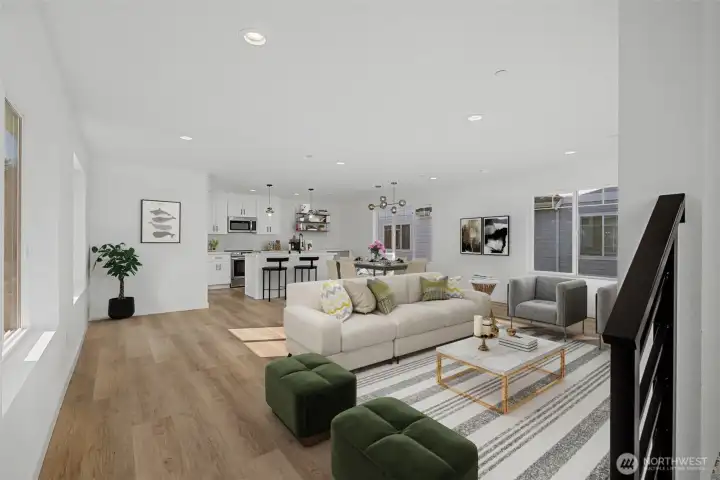 Photos virtually staged