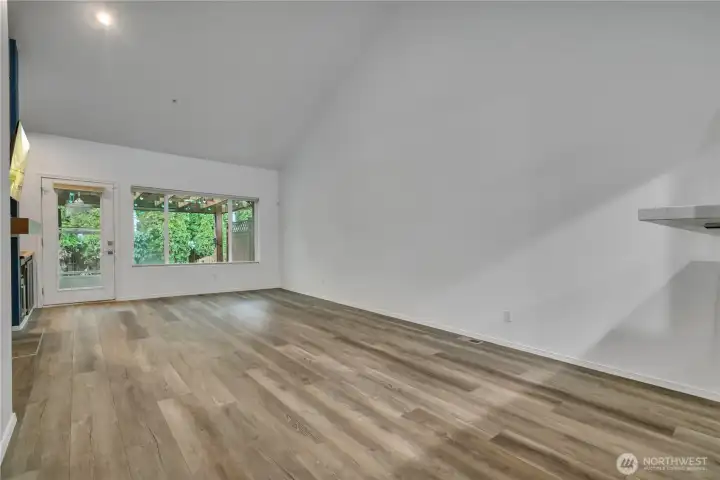 View from the entry of your main floor