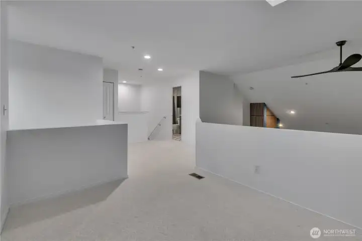 Another view of the upper floor loft