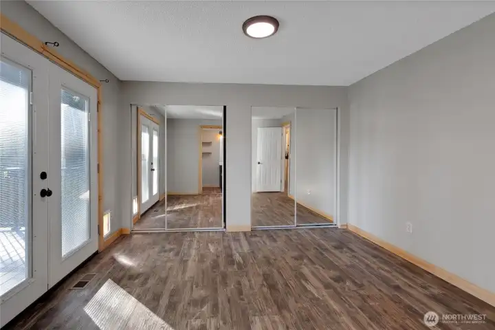 Primary Bedroom w/deck access