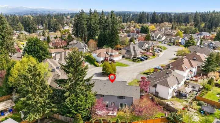 On location pin point in community off cul-de-sac.