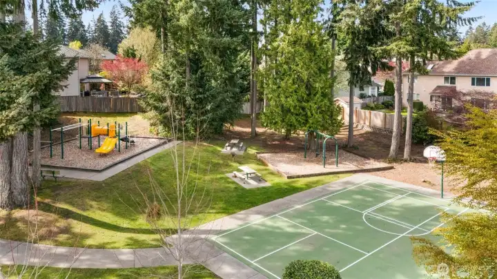 Community park and sports close in close proximity to residence.