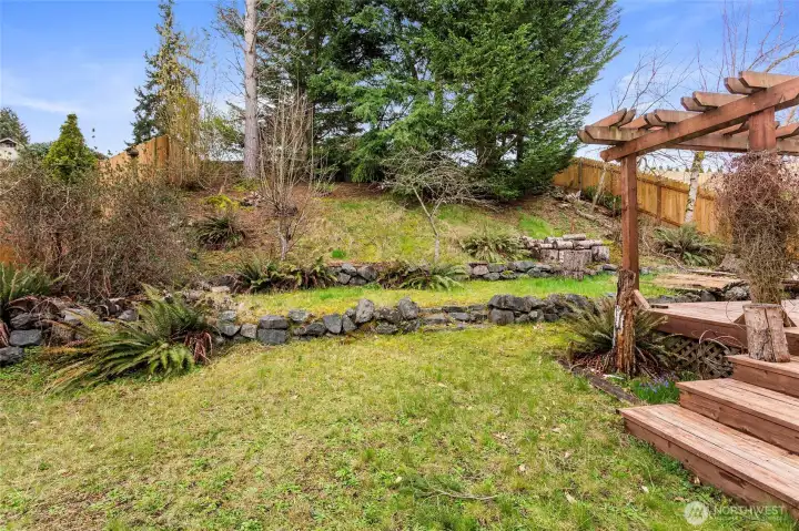 Fully Fenced Backyard