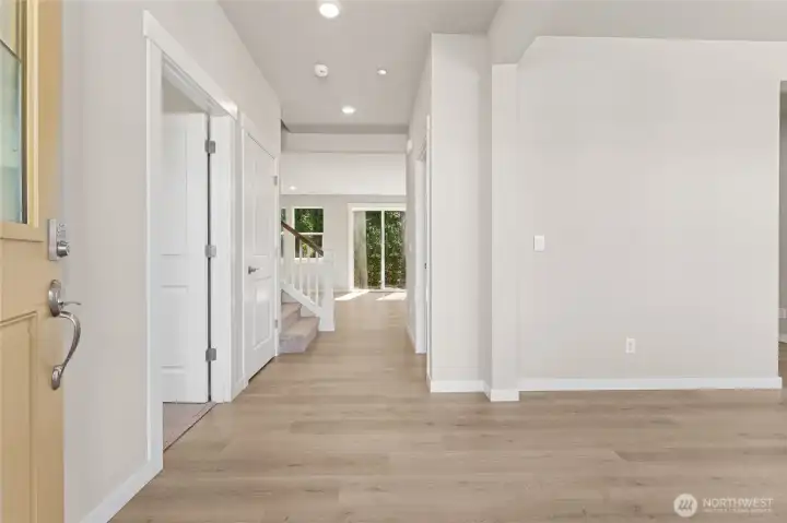 Light bright entry, welcome home. Photo's are for representational purposes only. Colors and finishes may differ.