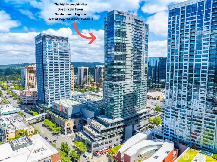 One Lincoln Tower is in the heart of it all. Look at that location!!! Living atop Bellevue’s Westin Hotel offers safety, personalized service and amenities, plus skybridges to some of the nation's best shopping, bars and restaurants!