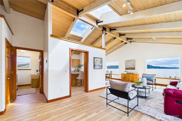 Open concept living space