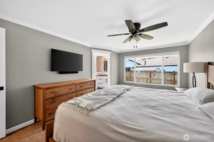 Spacious Master bedroom