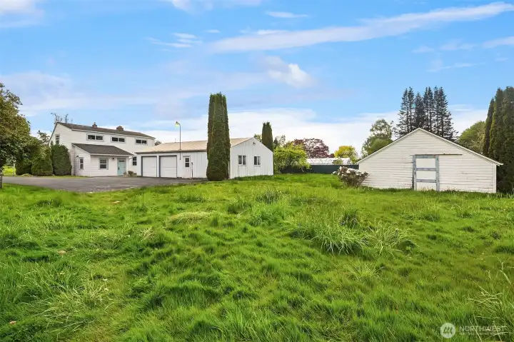 Barn for livestock or gardening equipment
