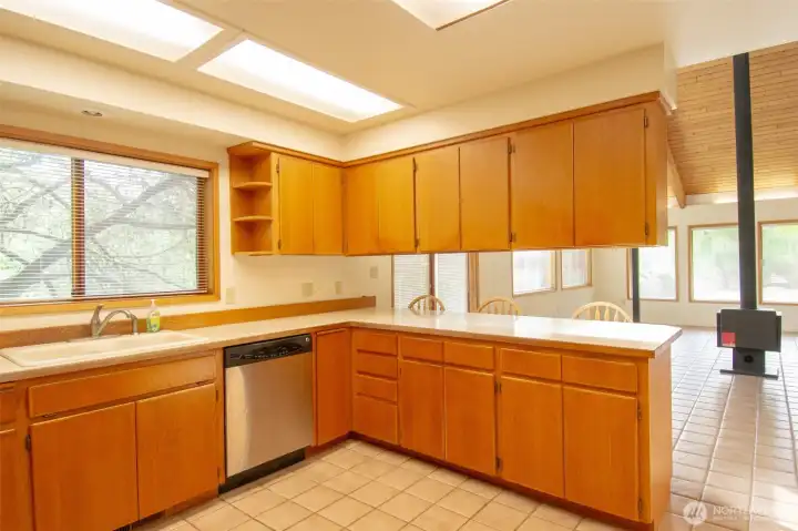 Loads of Counter Space for meal prep.