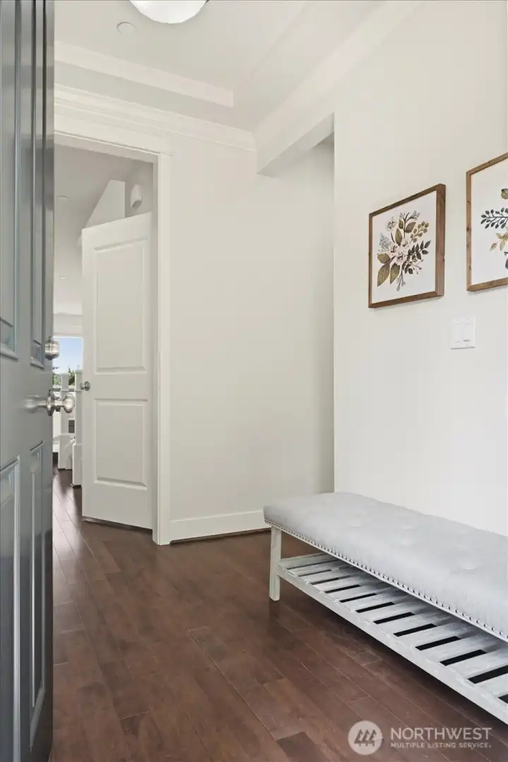 spacious entryway