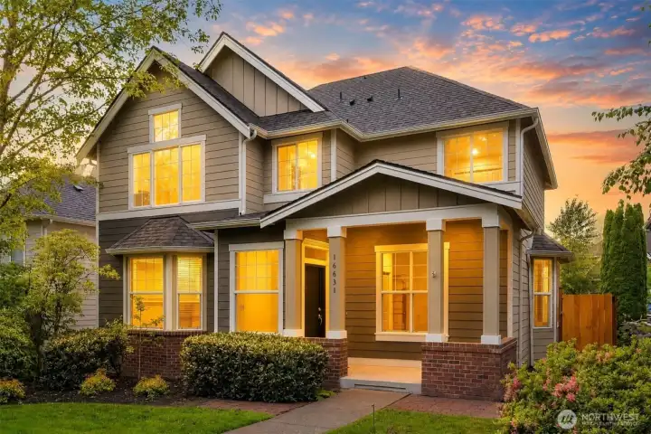 Enjoy serenity after a long day on your welcoming front porch. Enjoy serenity after a long day on your welcoming front porch.