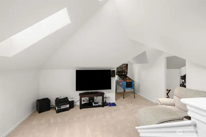 Family room located on second floor