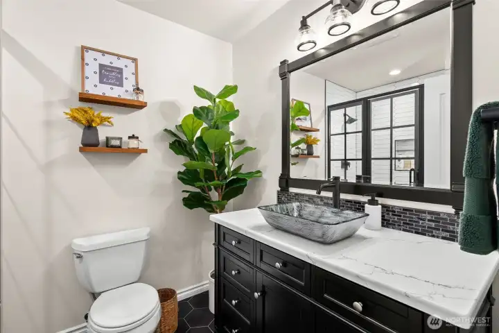 2nd full bathroom on second floor