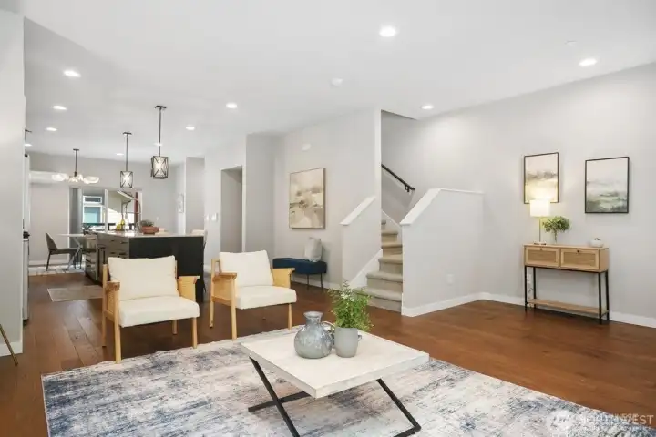 Check out this nice open concept living offering newer modern elements while offering a great space! Check out this nice open concept living offering newer modern elements while offering a great space!