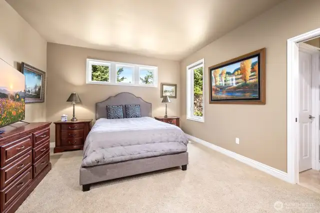 Primary bedroom on main level