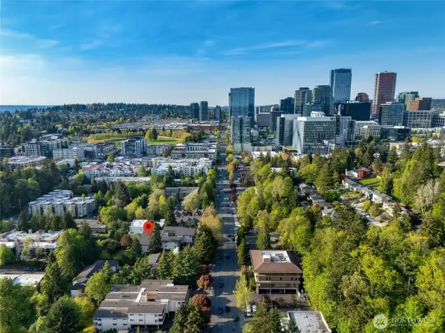With the city as your backdrop you are just minutes from all things downtown Bellevue.