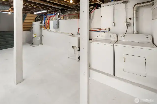 Lower level Laundry