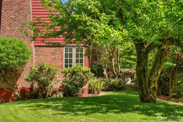 Mature landscaping is priceless