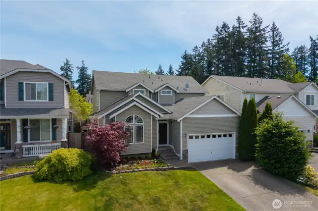 Great curb appeal that is easy to maintain.