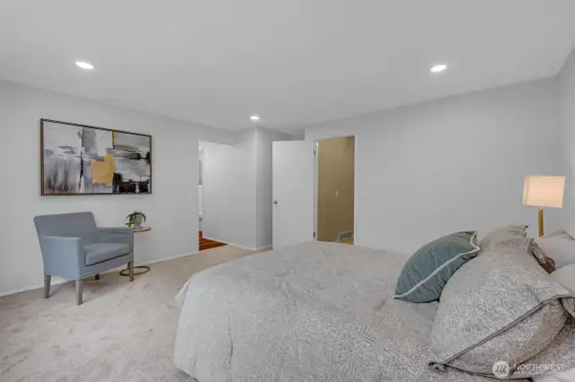 Additional view of primary bedroom