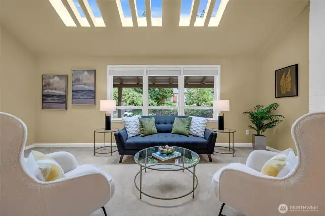 Look at those skylights!