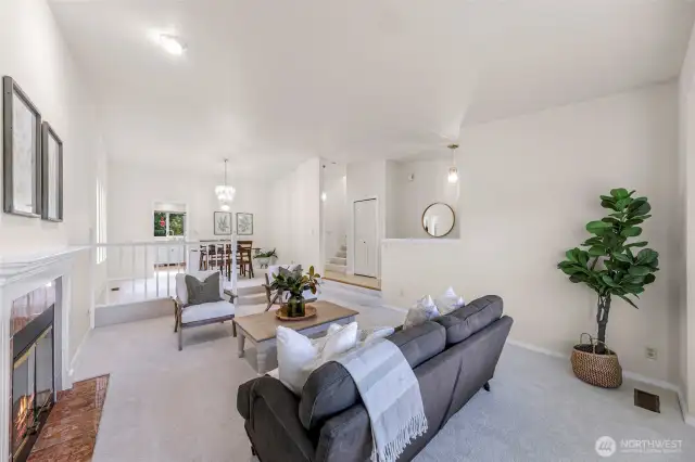Formal Living and Formal Dining Open Layout