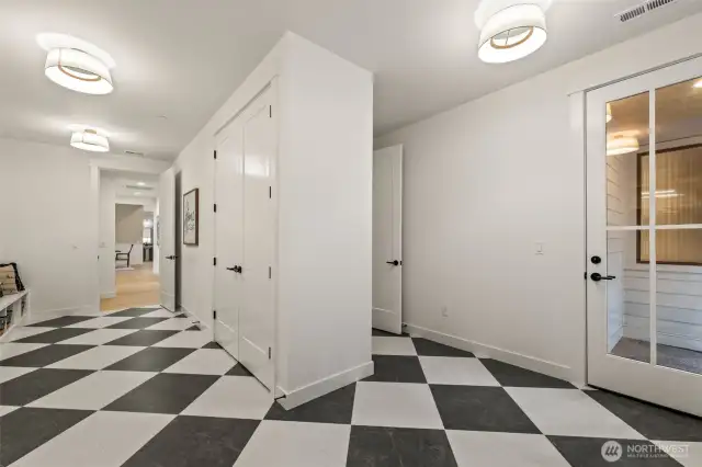 Laundry and Mud Room