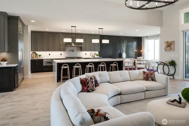 Great Room and Kitchen