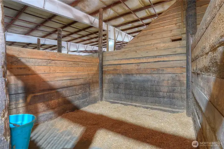 All mats & gravel have been replaced in each of the stalls of the main barn. This is one of the 28 - 12 X 12 stalls