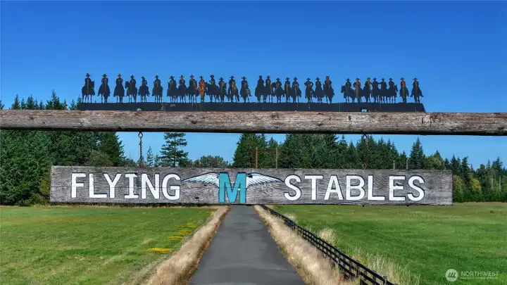 Welcome to the Flying M Stables & Farm - Become part of Thurston County's equestrian community & history!