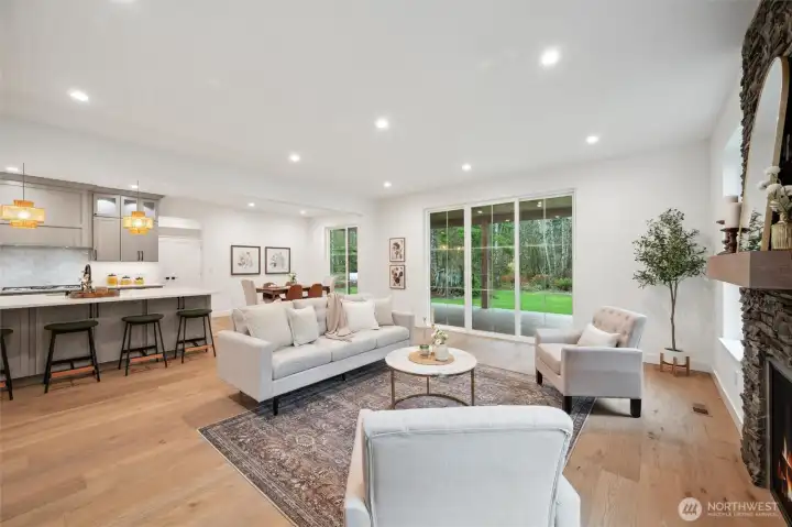 Plenty of room for family and friends.