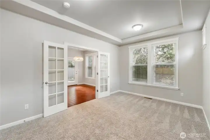 Flex Room on Main Floor Off Kitchen , Bedroom or Office Buyers choice