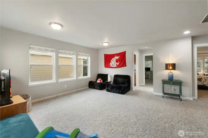 Open Loft Area at the top of the stairs