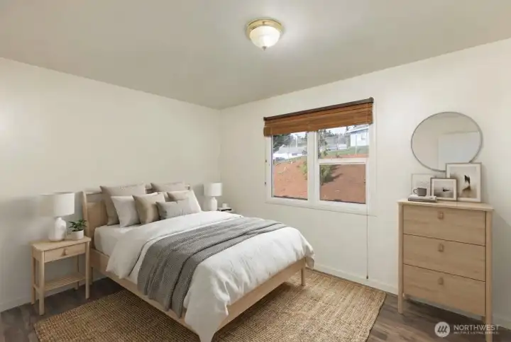 Unit B - Bedroom 2 (Virtually Staged)