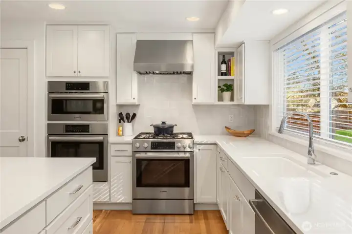 Prepped and ready to host-family or friends.