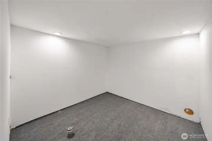 Room two of insulated outbuilding