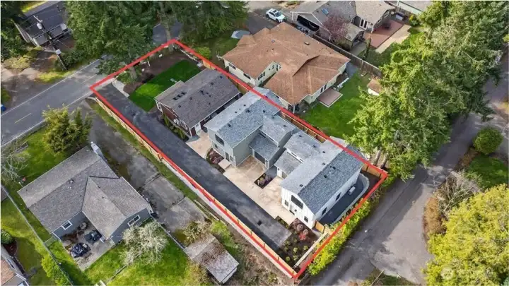 The two right properties are new construction and the left has been fully-remodeled from the studs out.