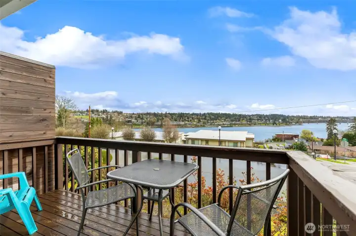 Beautiful water and bridge views!