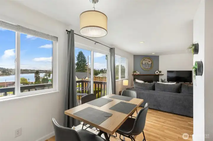 Units come fully furnished.