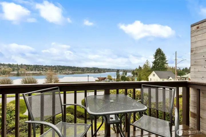 Water and bridge views!