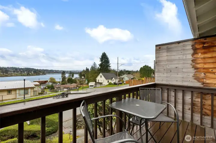 Water and bridge views!