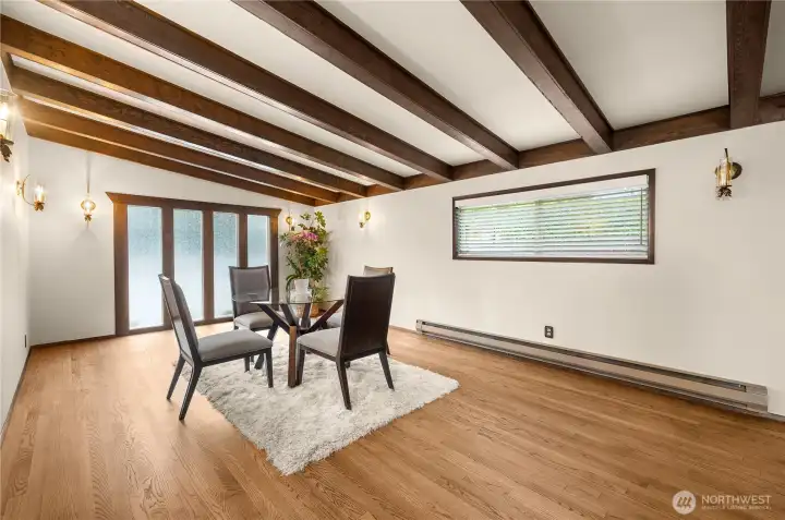 Formal dining room.